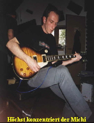 H�chst konzentriert der Michi